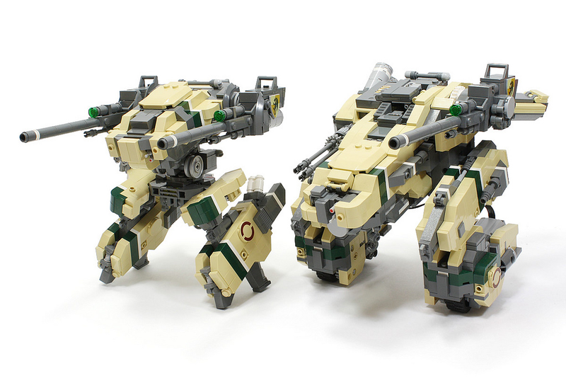 Illustration for article titled The Incredible World of Giant LEGO Mechs